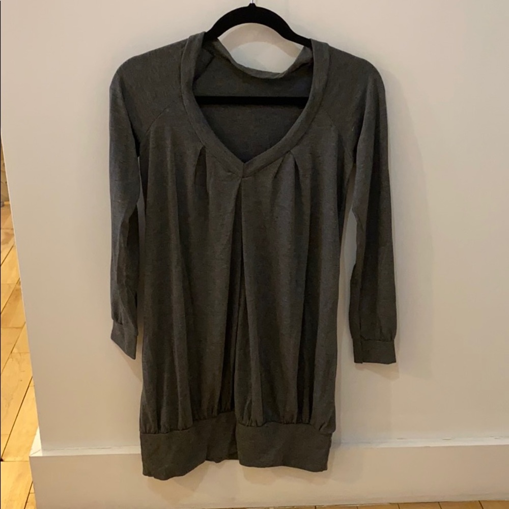 Jersey V-Neck Dress Sz S
